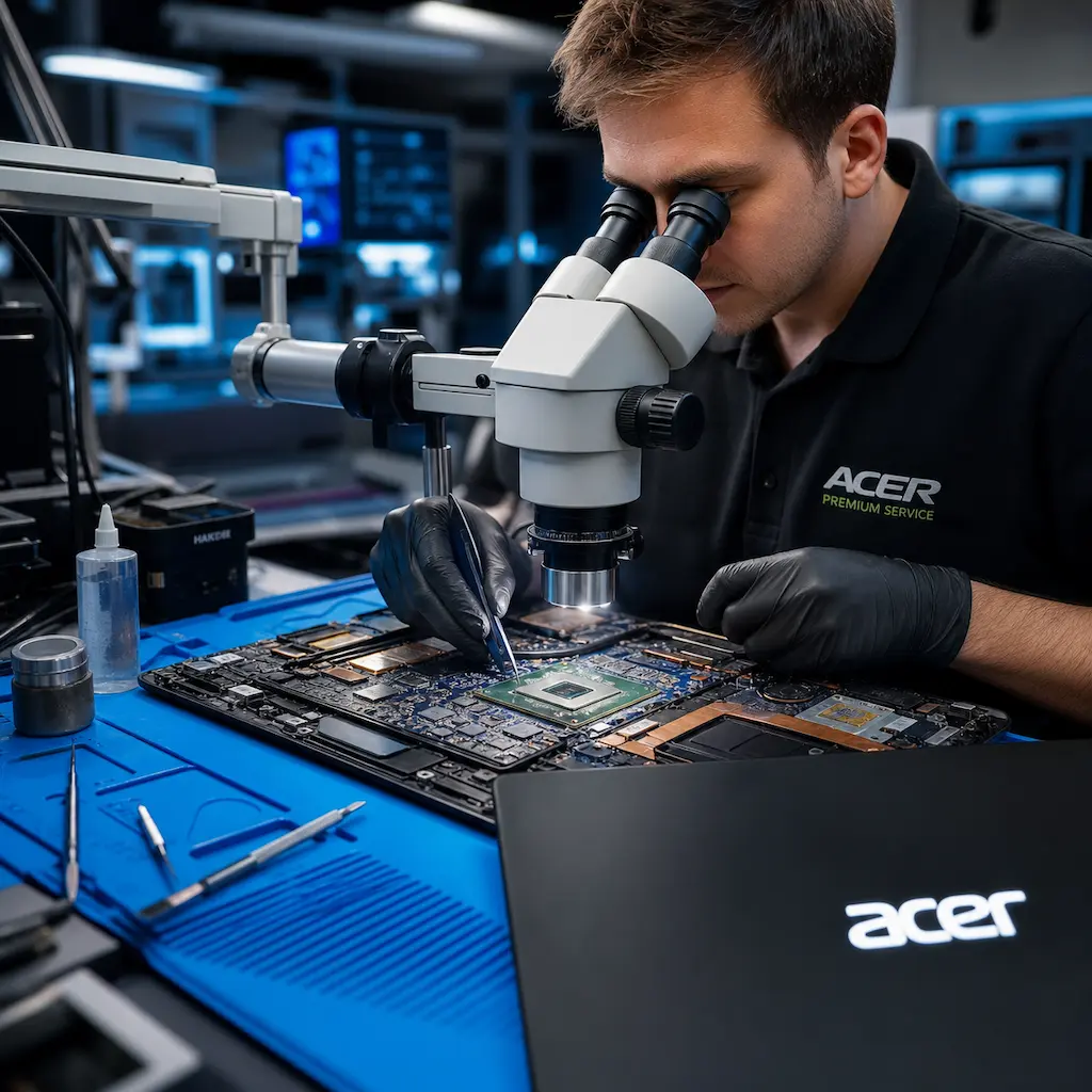 Замена видеокарты ноутбука Acer в Солнечногорске