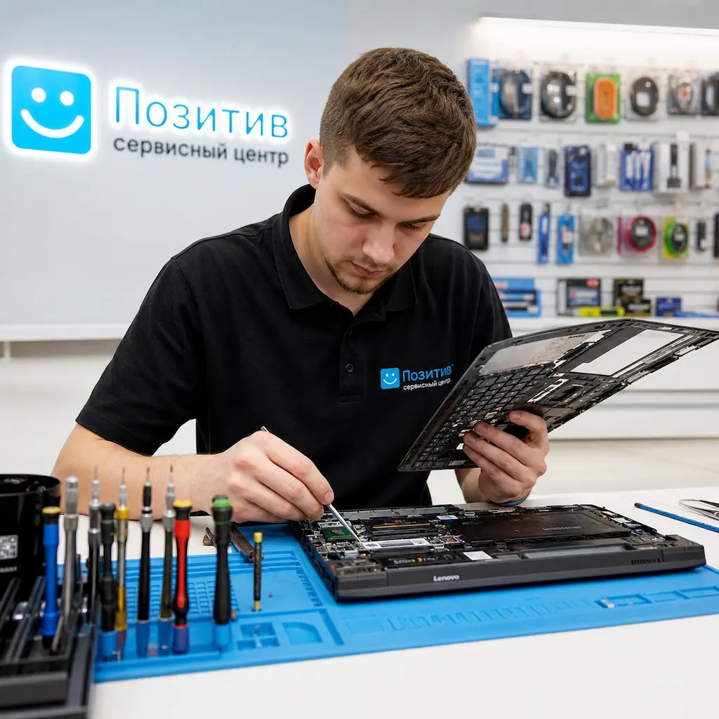 заменить клавиатуру на ноутбуке Lenovo в Солнечногорске