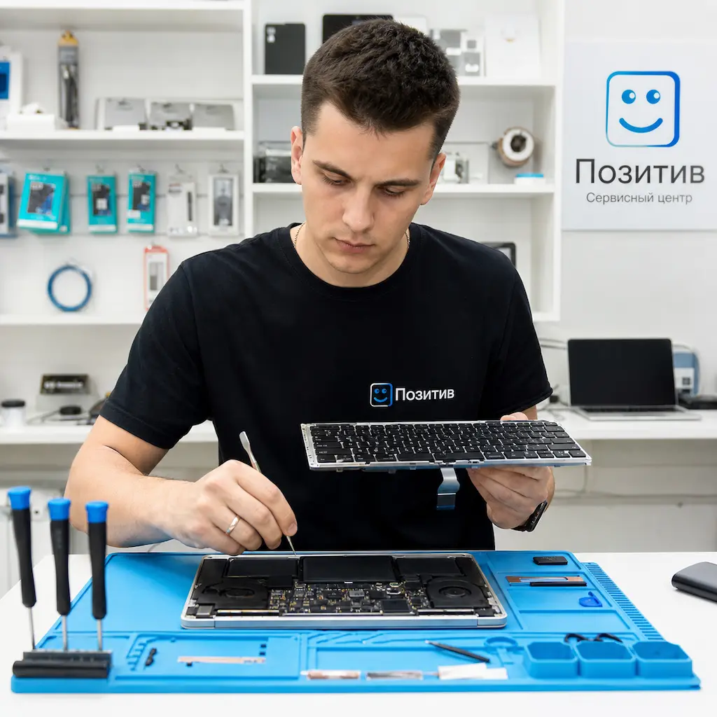 заменить клавиатуру на Apple Macbook в Солнечногорске