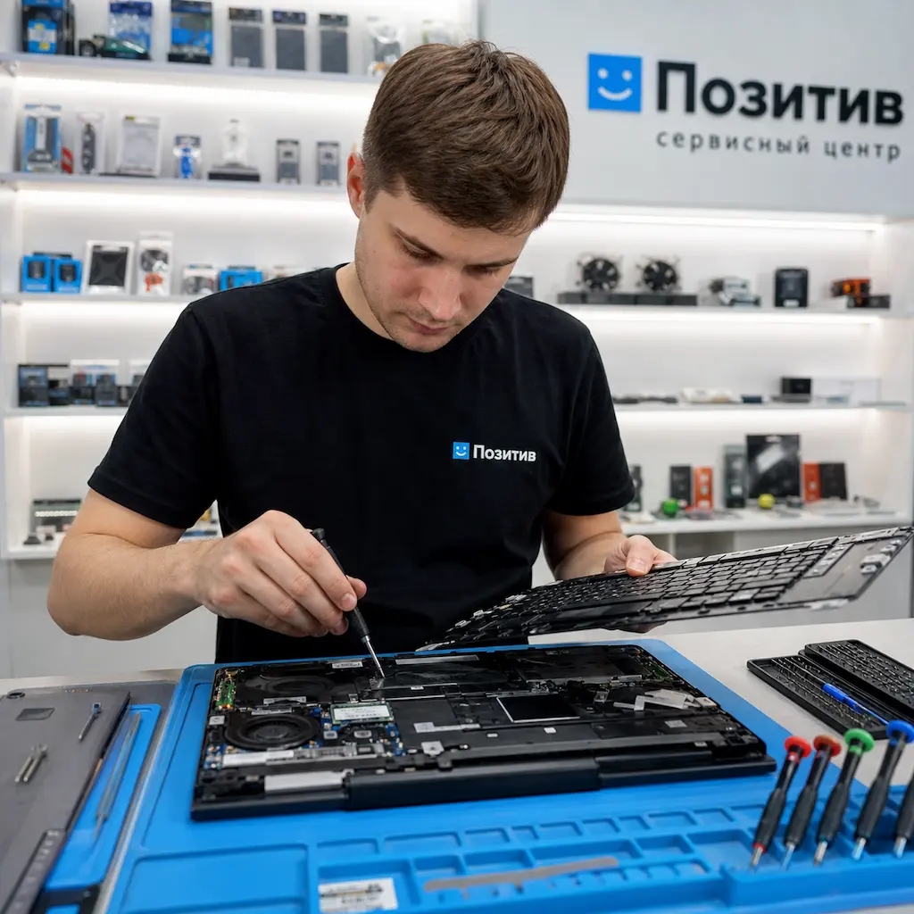 заменить клавиатуру на ноутбуке Samsung в Солнечногорске
