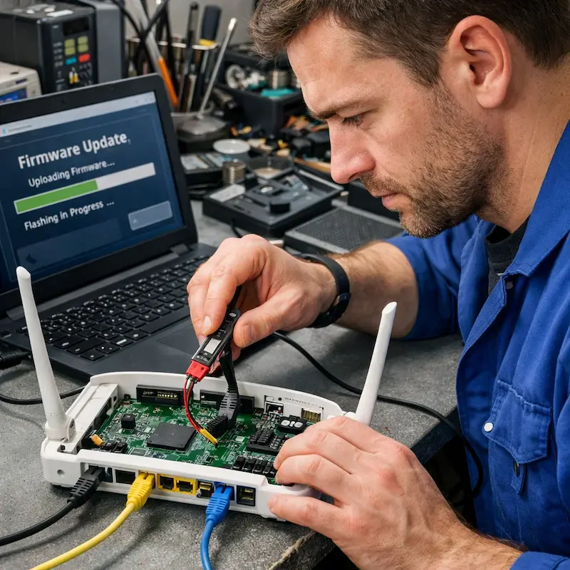 Обновление прошивки роутера в Солнечногорске