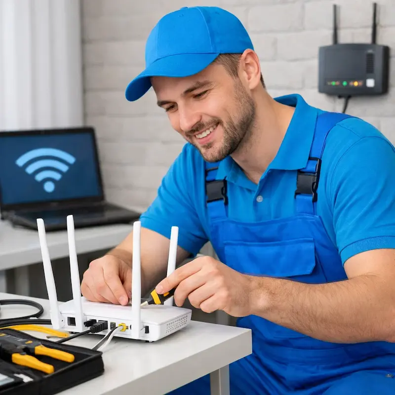 Настройка Wi - Fi в Солнечногорске