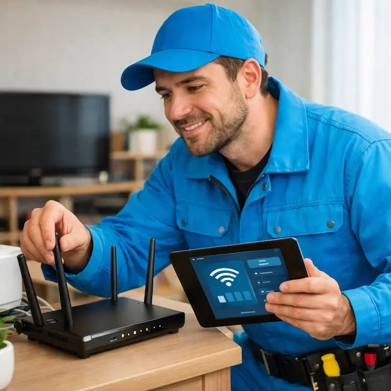 Настройка Wi-Fi для квартиры, дома и офиса в Солнечногорске