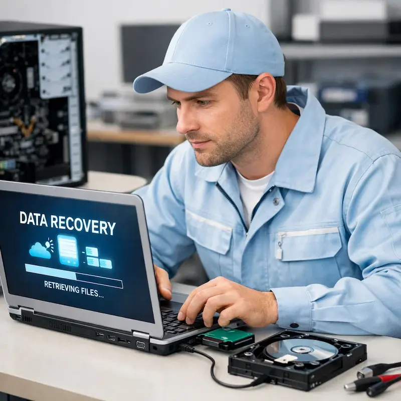 Восстановление данных и файлов в Солнечногорске