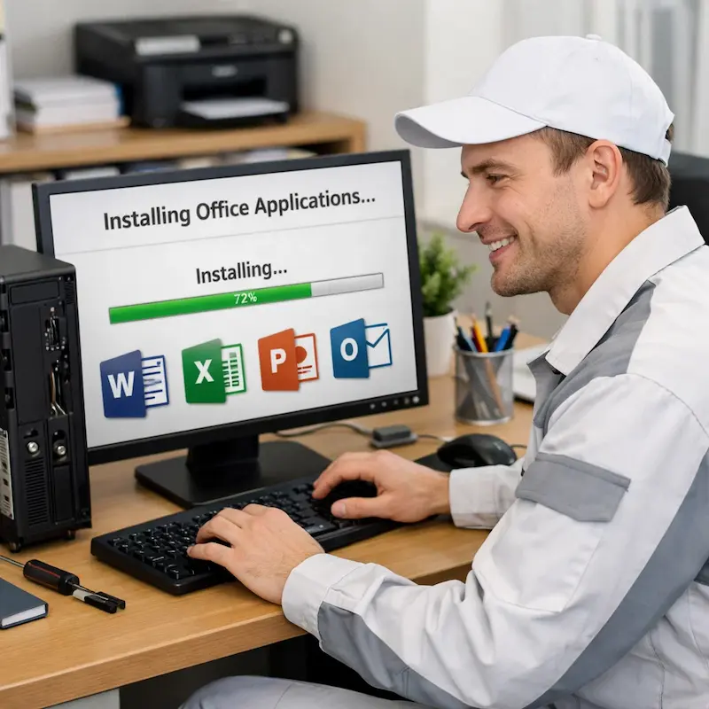 Установка и настройка программ на компьютере в Солнечногорске