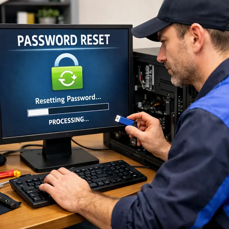 Удаление пароля на компьютере в Солнечногорске