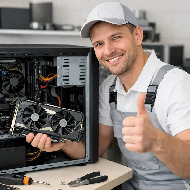 Замена видеокарты ПК в Солнечногорске