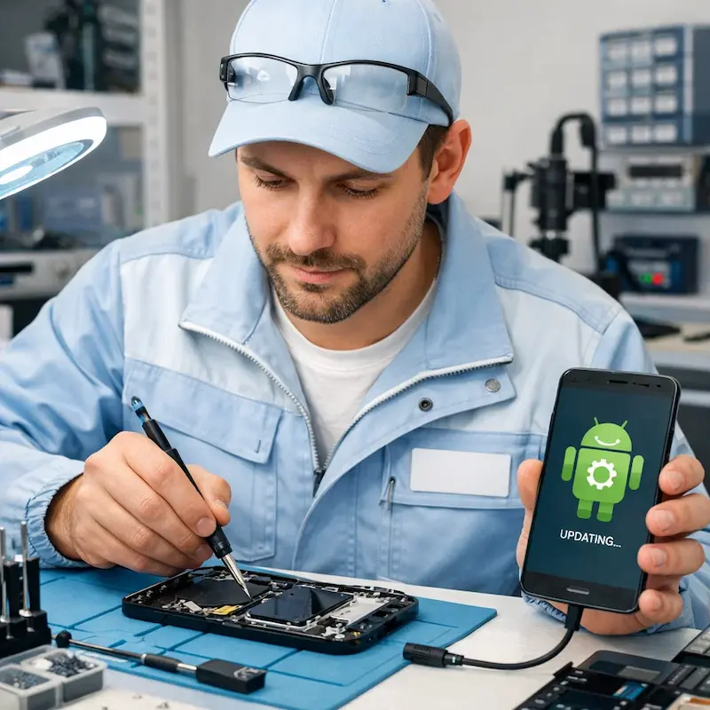 Настройка системы Android в Солнечногорске