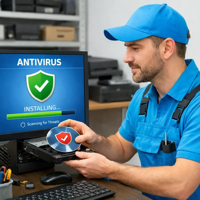 Установка антивируса в Солнечногорске на дому